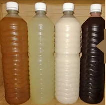 Agua natural de sabores